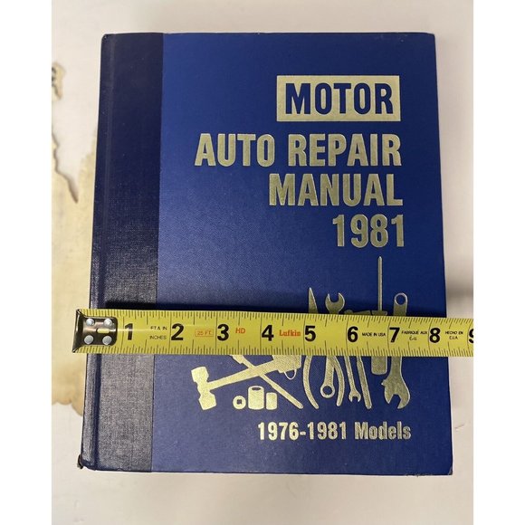 Motor Auto Repair Manual 1981 -for 1976-1981 Models- Hardcover Book DC - Picture 16 of 16